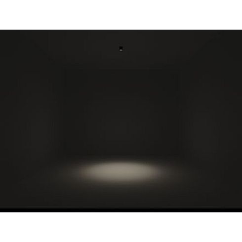 MICROLOFT SQUARE grey LED ceiling luminaire