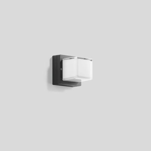 22432 Wall, ceiling and pillar luminaire, graphite