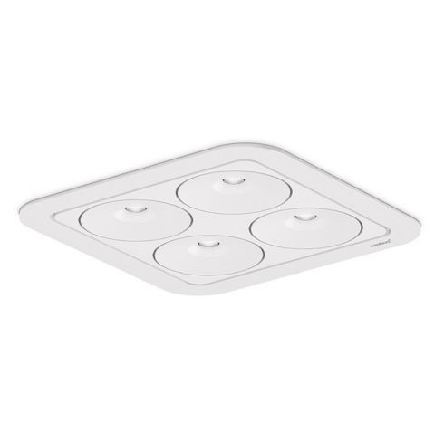 Q Four IN 40° 4000K Recessed ceiling luminaire, white