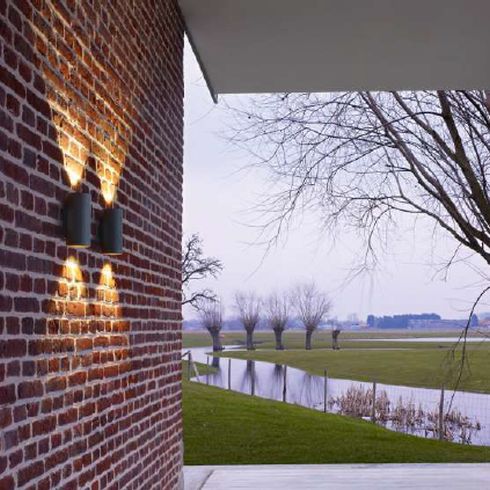 ULTRA X DOWN-UP LED LED wall luminaire, white
