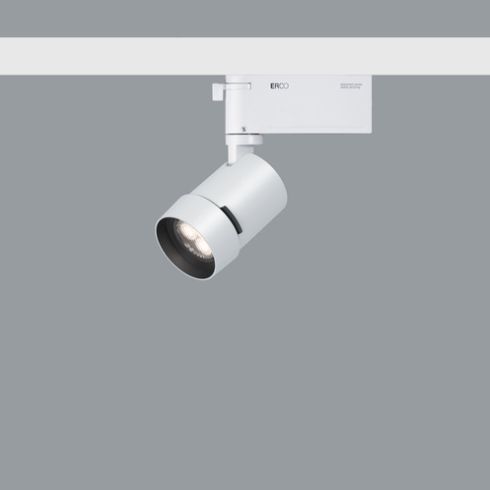27466.000 POLLUX white Zoom spotlight for ERCO 3-circuit system