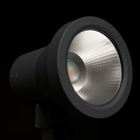 85282K3 LED floodlight with earth spike, graphite