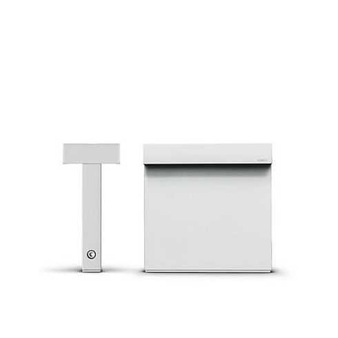 MINILOOK 220 two-side white LED bollard