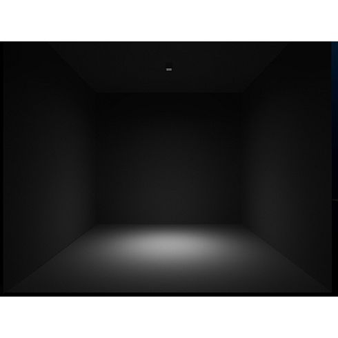 LOFT SQUARE white LED ceiling luminaire