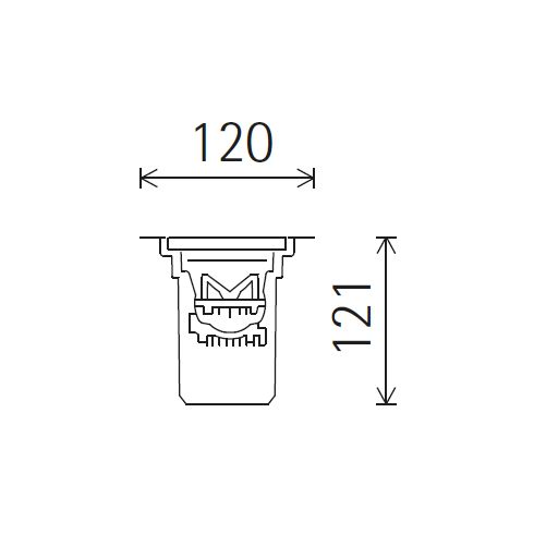 32808.000 SITE grazing light wallwasher In-ground luminaire