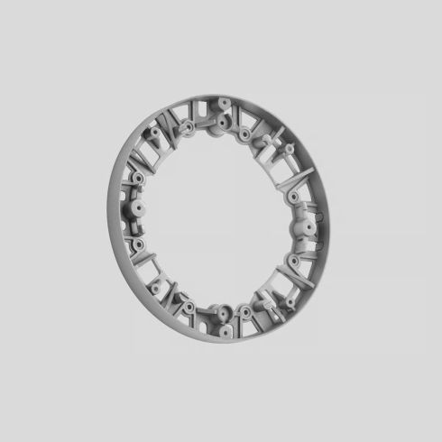 Accessory - 13636A Mounting frame, silver